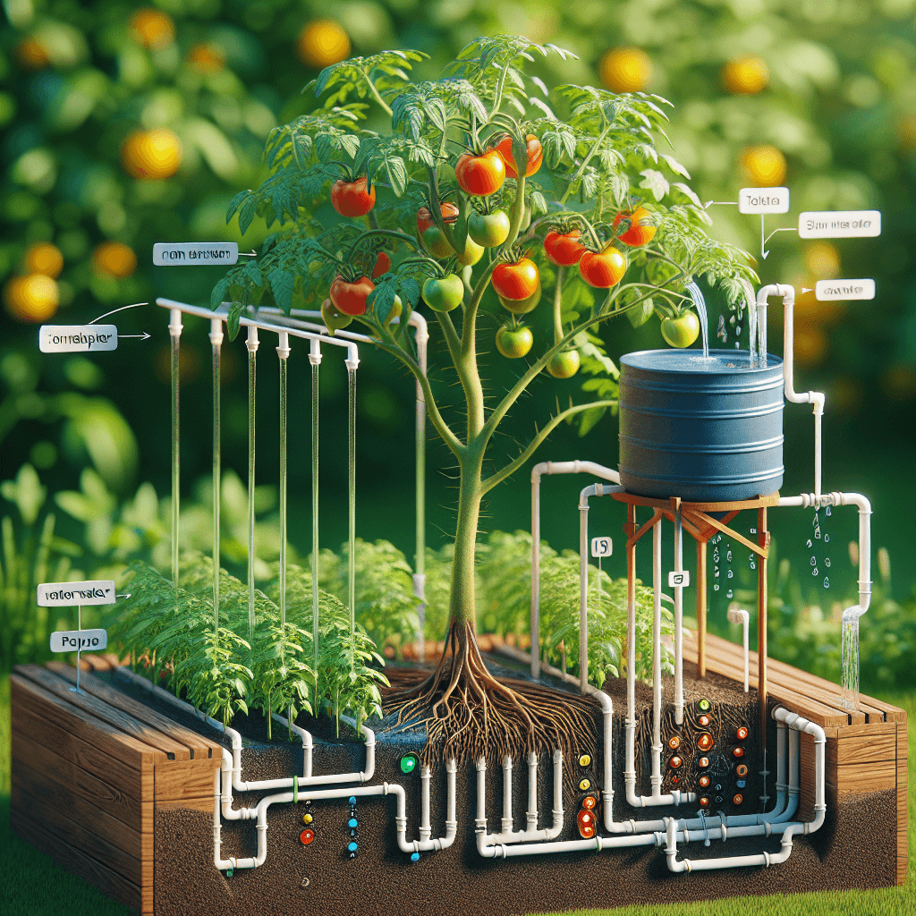 Sustainable Tomato Plant Watering: Rainwater Harvesting Secrets