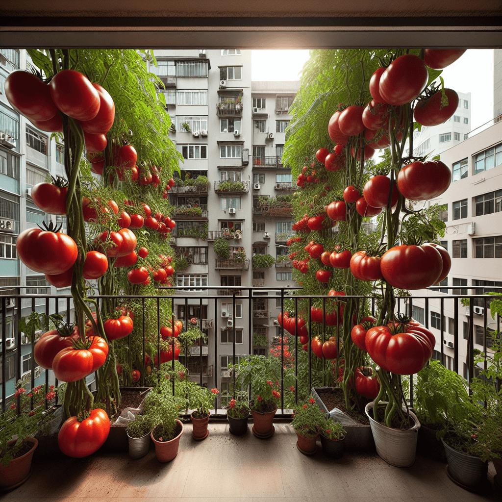 Small Space, Big Yield: Growing Tomatoes in Urban Balconies