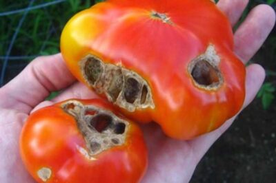 Survival Garden Guide: Catfacing in Tomatoes – Causes and Solutions
